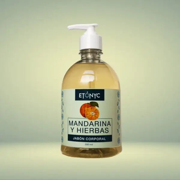 etony Nuestro jabón de mandarina y hierbas está hecho a mano con ingredientes orgánicos y sin aditivos artificiales. Puro y refrescante, perfecto para el cuidado diario de la piel.